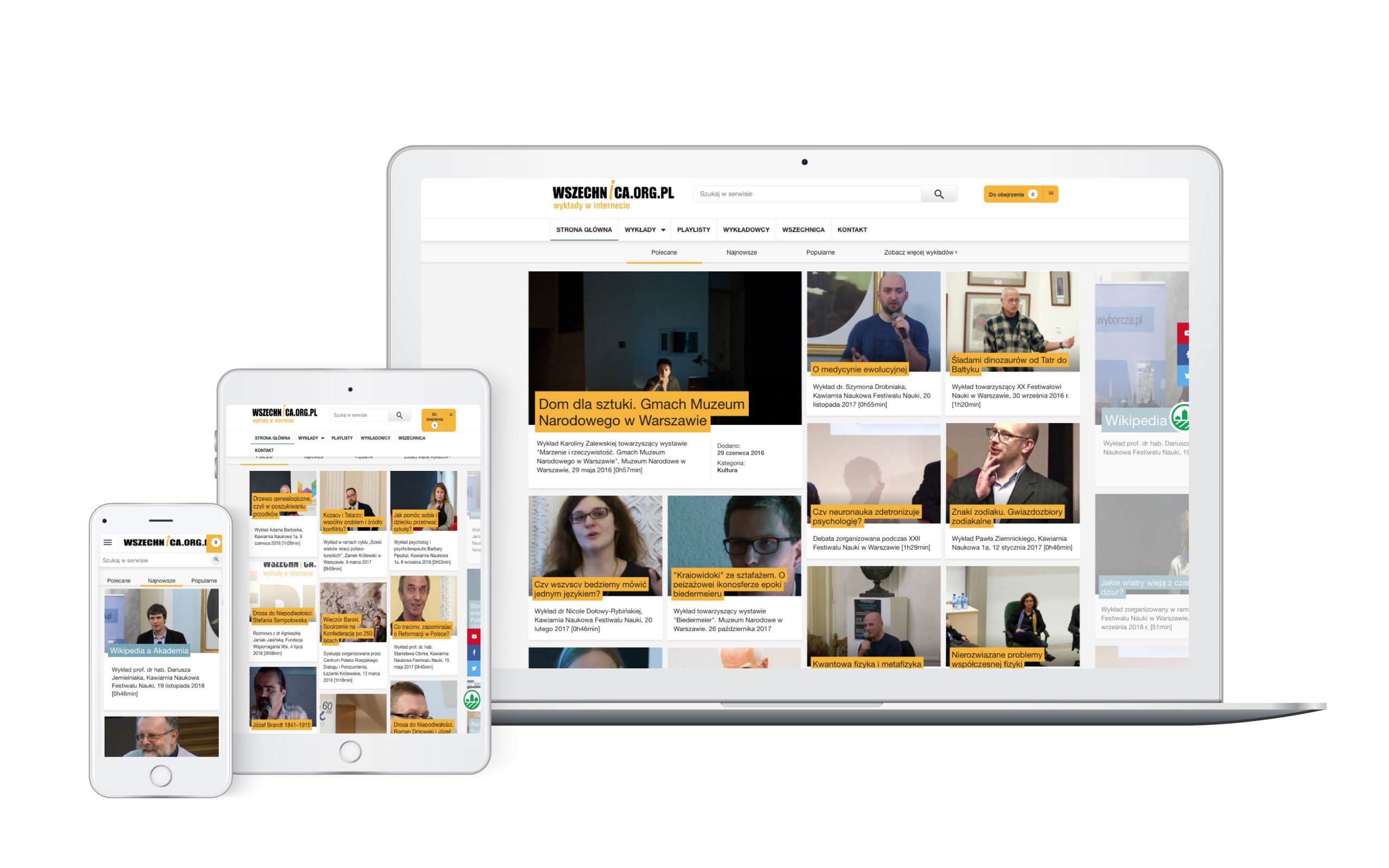 portale internetowe, e-learning Warszawa portal internetowy e-learningowy Wszechnica.org.pl